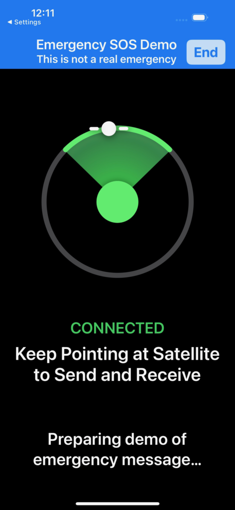 apple emergency sos via satellite
