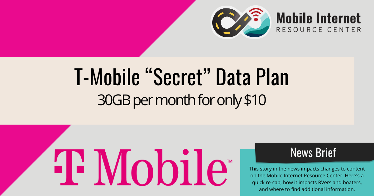 T-Mobile 30GB Data Plan Header