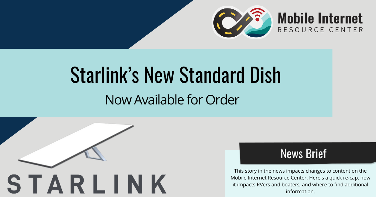 starlink new standard dish available for order