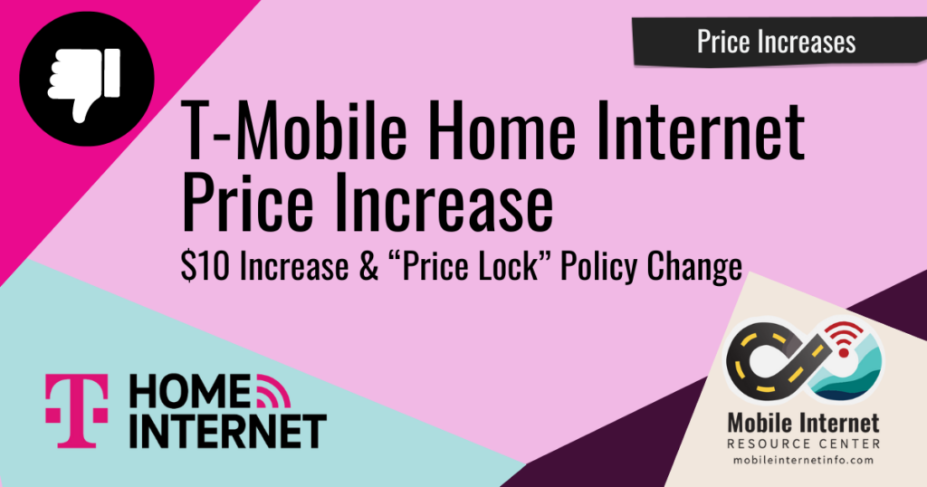 TMobile Home and Business Plans Price Increase to 60/Month