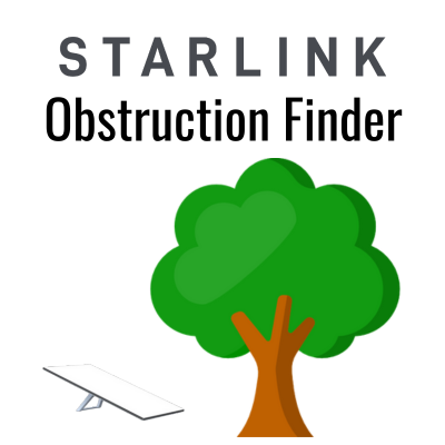 starlink obstruction finder
