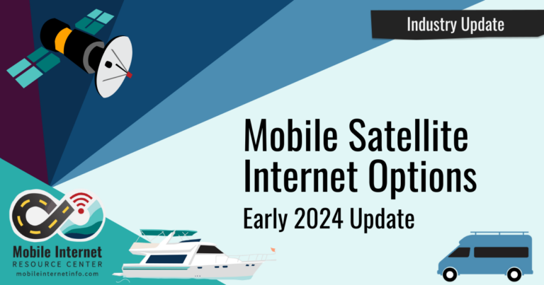 mobile satellite internet for rvers boaters 2024 update