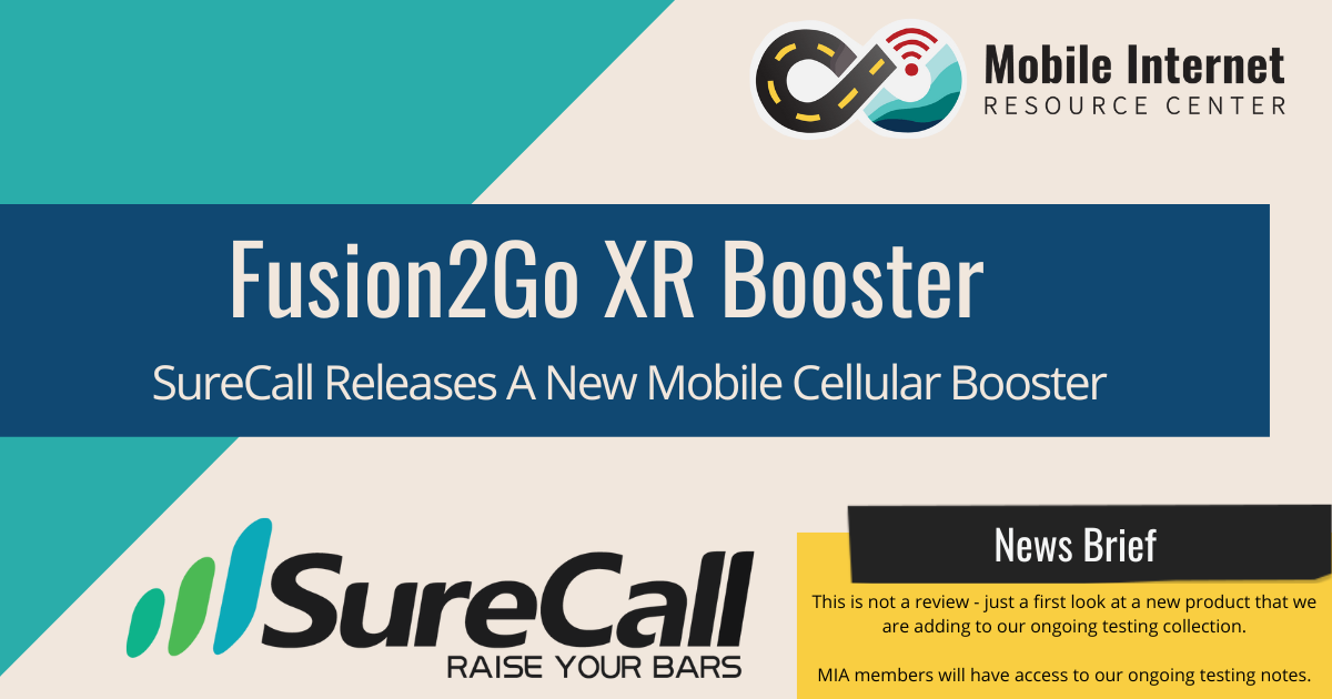 news brief header surecall fusion2go xr booster product release
