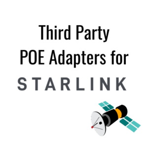 starlink poe adapters