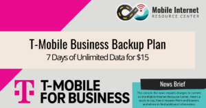 news brief header t mobile business backup plan
