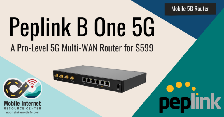 news story product announcement peplink b one 5g multi wan router