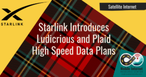 starlink ludicrious and plaid high speed data plans