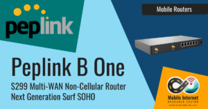 peplink b one multi wan starlink soho