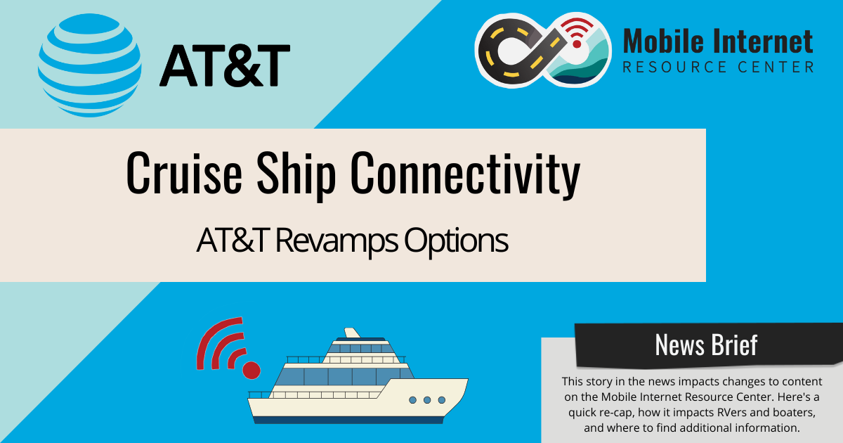 news brief header att revamps cruise ship connectivity international day pass