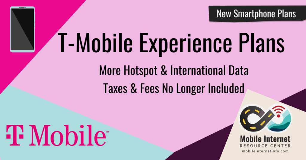 TMobile Announces New "Experience" Plans, Including Up to 250 GB Of