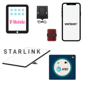 redundancy with carriers and satellite