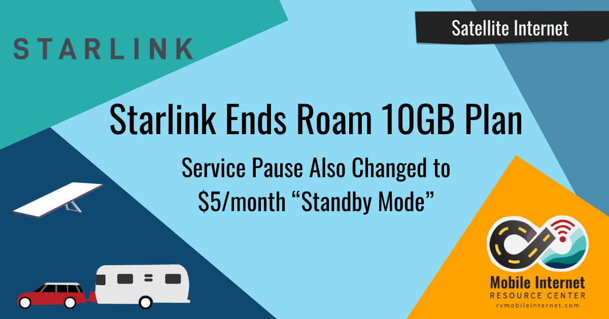 news story header starlink ends roam 10gb plan and changes pause to standby mode