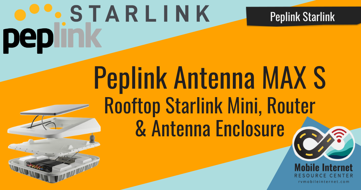 peplink antenna max s starlink mini router antenna