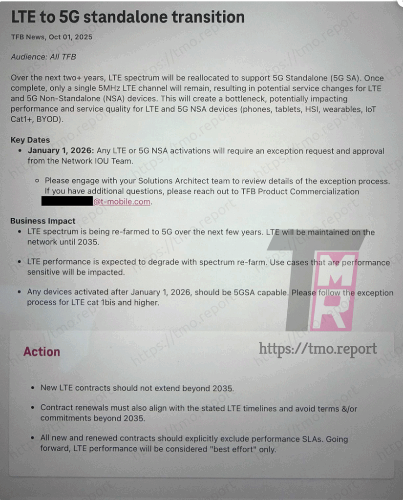tmo lte shutdown leak