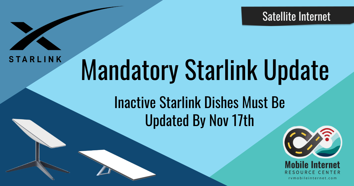 starlink update required