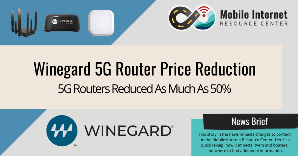 Winegard Significantly Reduces Prices On 5G Routers, Including the ...