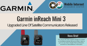 news brief header garmin inreach mini 3 released