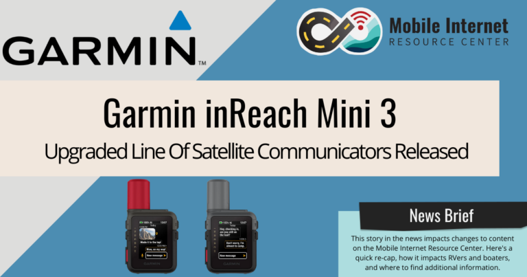 news brief header garmin inreach mini 3 released
