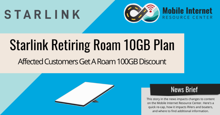 news brief header starlink retiring grandfathered roam 10gb plan
