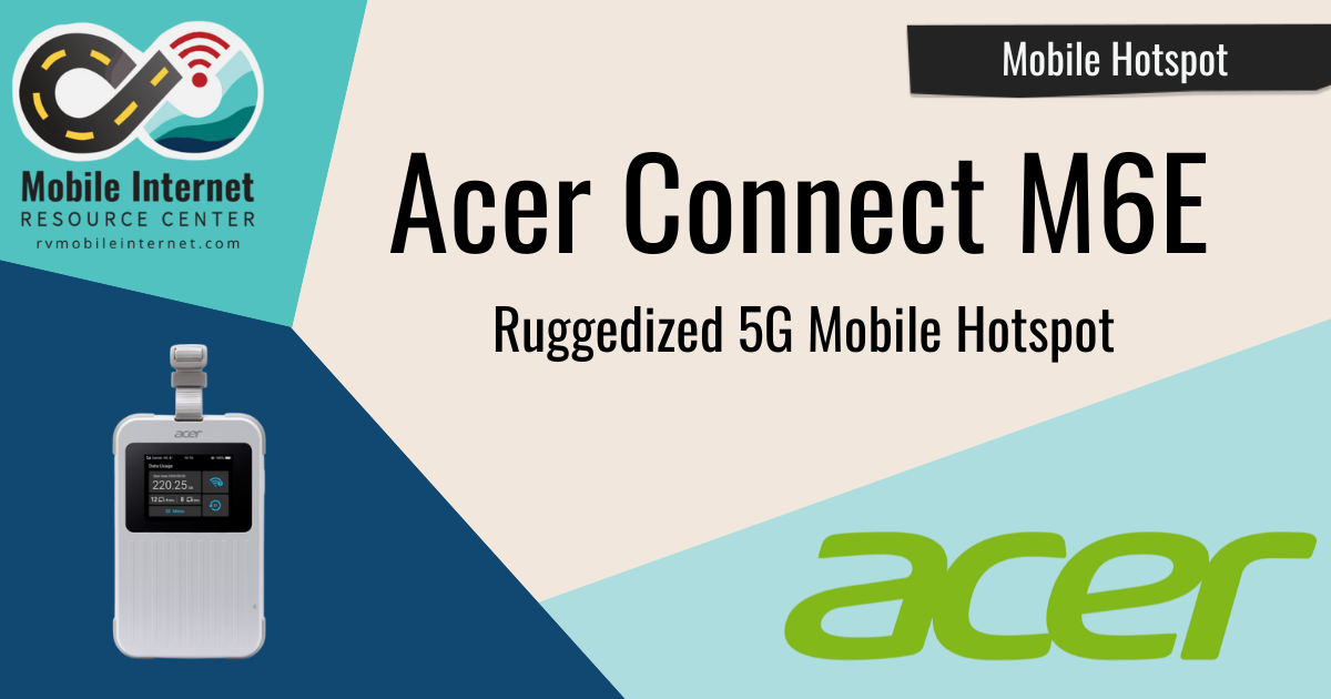 news header product release acer connect 5g m6e mobile hotspot device