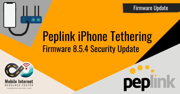 peplink iphone tethering firmware update