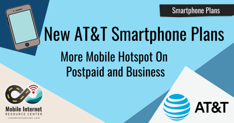 news header att new consumer business smartphone plans with more mobile hotspot