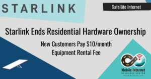 starlink $10 month rental fee