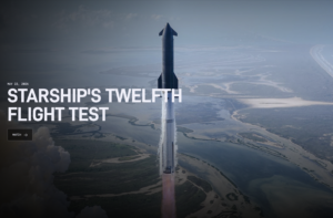 starship flight 12