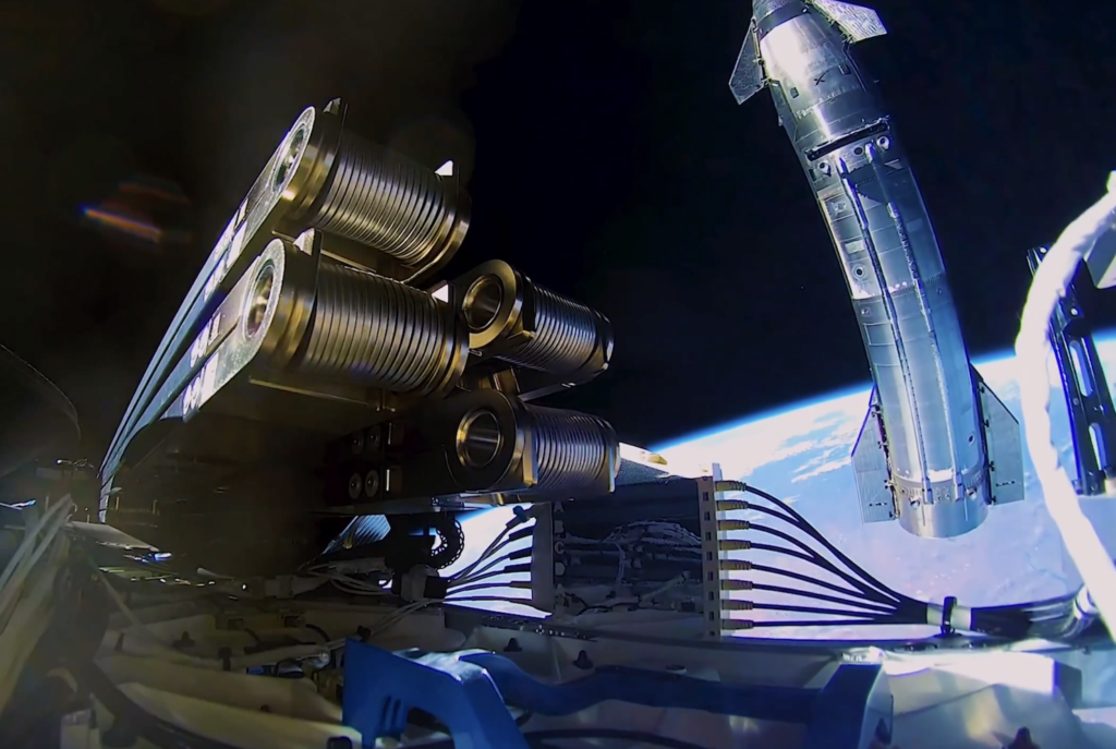 starship - starlink v3 deployment