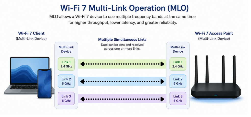 wi fi 7 multi link operation mlo explanation graphic