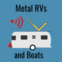 metal rv boat mobile internet wireless signal cellular wi fi