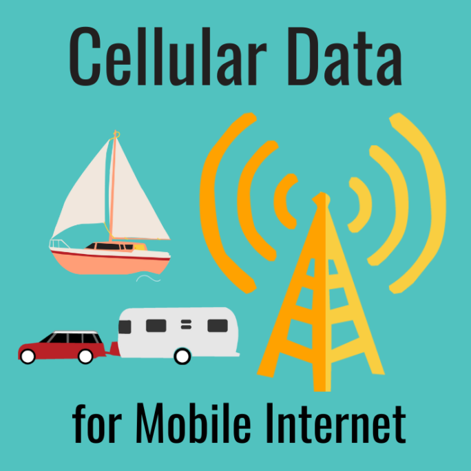 using cellular data for rv boat mobile internet